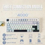 AULA F75 Glacier Blue (Reaper Switch) - Image 3