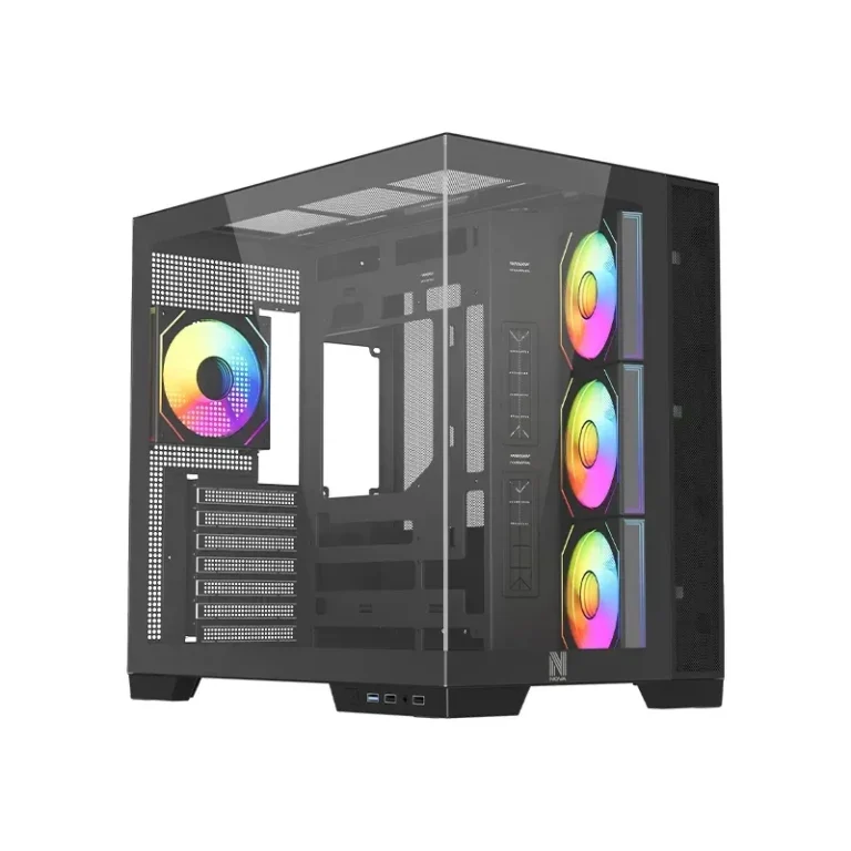 NOVA GHOST AY710 Noir black gaming PC case