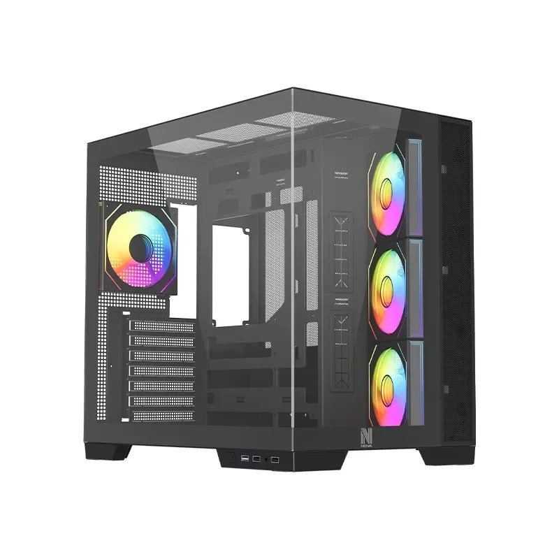 NOVA GHOST AY710 Noir black gaming PC case
