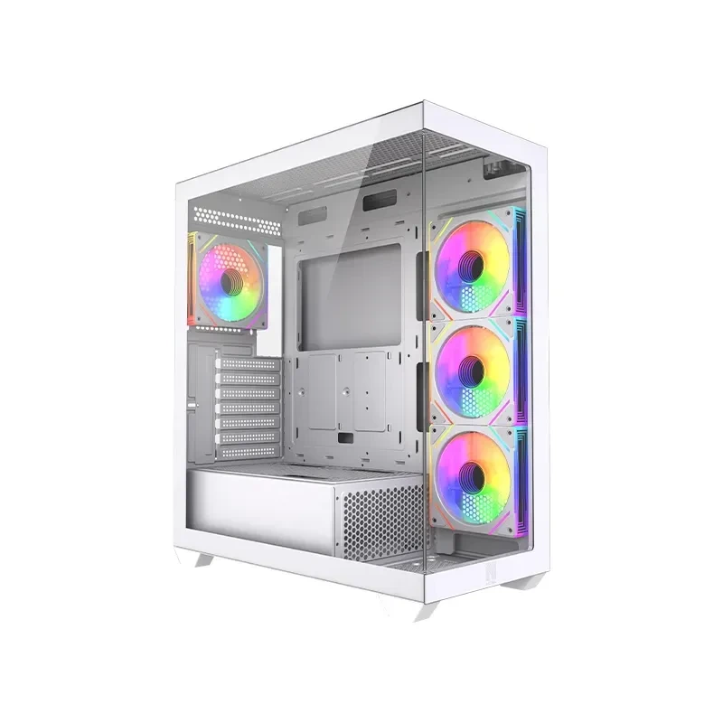 NOVA PULSE Blanc white gaming PC case