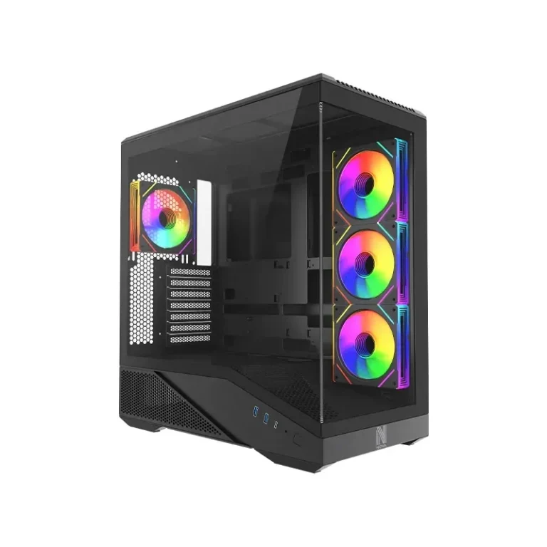 NOVA SENTINEL Noir black gaming PC case