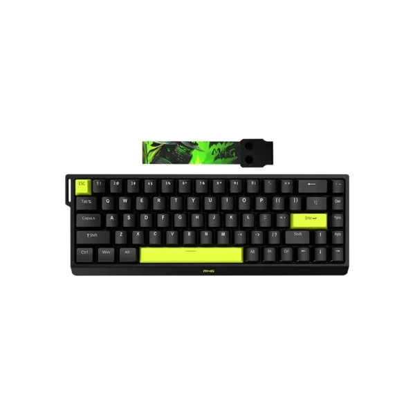 M4G MAG 68HE Green Samurai Hall Effect mechanical gaming keyboard