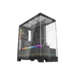 NOVA VELODROM Noir gaming PC case black design