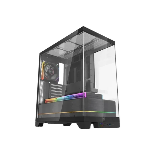 NOVA VELODROM Noir gaming PC case black design