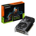 Gigabyte RTX 5060 WINDFORCE MAX OC 8GB GDDR7 graphics card