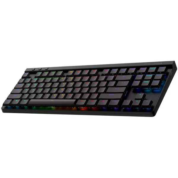 Logitech G G515 TKL Lightspeed Noir AZERTY tactile wireless gaming keyboard