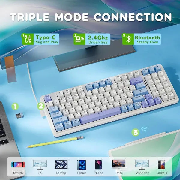 redragon k664wbp gloria pro 60 wireless rgb 3